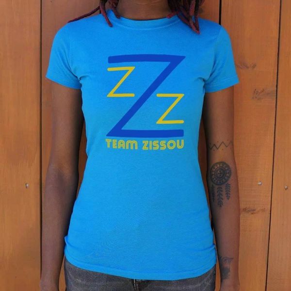 

team zissou t-shirt | short sleeve graphic tee for women, White;black