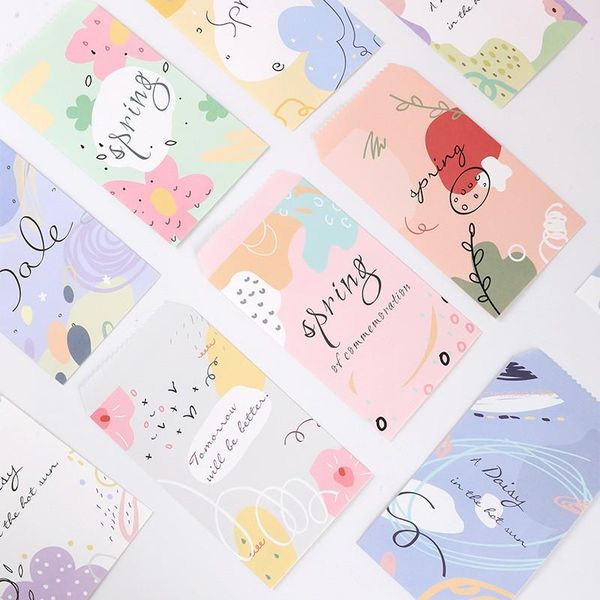 

greeting cards 5pcs card envelope love paper mini 11*20cm envelopes supply for valentine's day birthday invitation