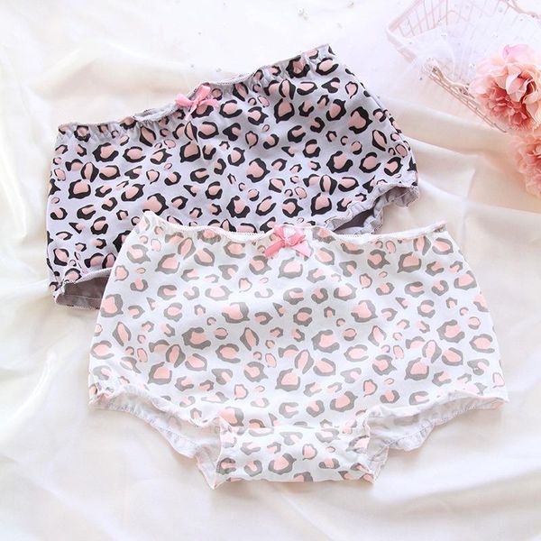 

panties leopard girl's underwear cotton teenage girl boxes breathable young pantie for kids comfortable teen underpants, Camo