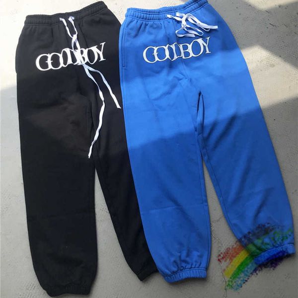 

men's pants goodboy female male sweatpants 1:1 black blue corridors xogoodboy ig3f