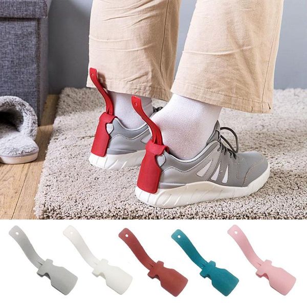 

clothing & wardrobe storage non-lazy shoehorn shoes lifter slip-on creative helper shoe horn easy on off sturdy slip aid household accessori