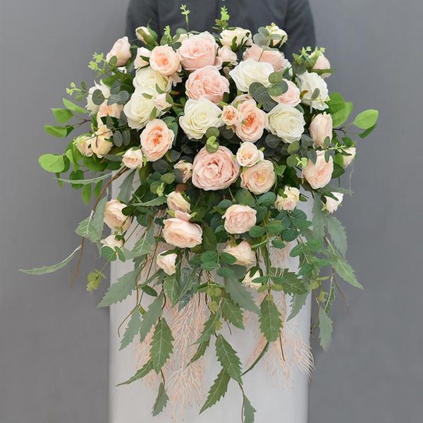 

lecture table, flower platform, imitation flower, speech rostrum, hanging meeting etiquette, decorative flowers & wreaths