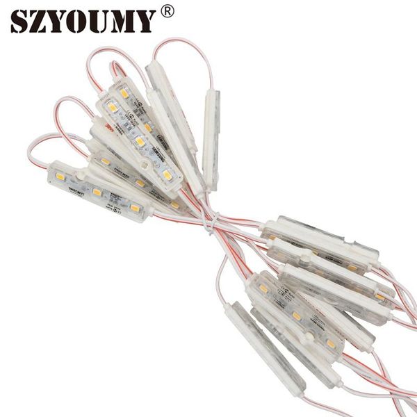 

ultrasonic led module light 3leds sign advertising decorative model 1 ip68 waterproof high brightness modules