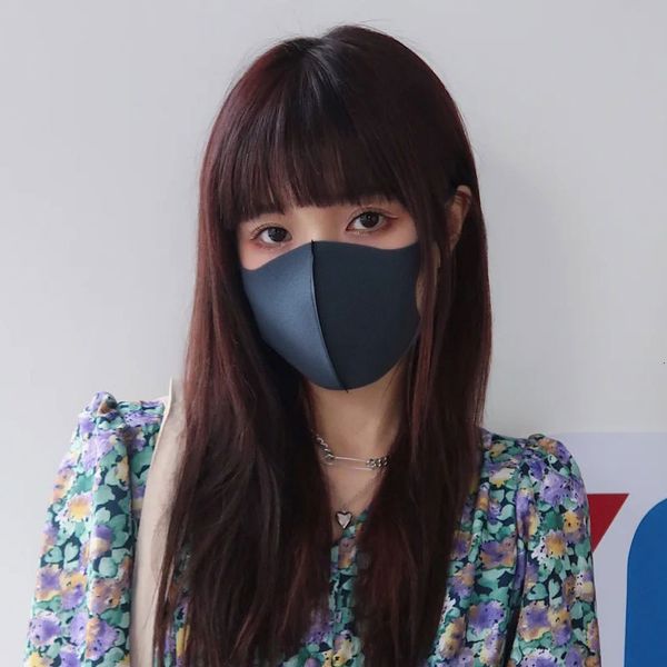 

three-dimensional protective ice 3d female black dust-proof breathable star same washable summer mask men's fashion