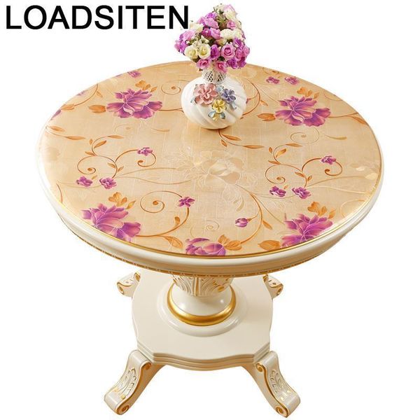 

table cloth cosas para el hogar shabby chic mariage obrusy na mantel redondo round nappe pvc cover tablecloth toalha de mesa