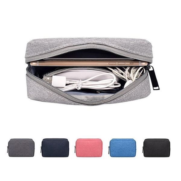 

travel digital storage bag portable usb cable charger earphone cosmetic pouch organizer case bags