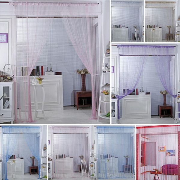 

blinds faroot fashion door window string tassel curtain divider crystal beads panel room decor