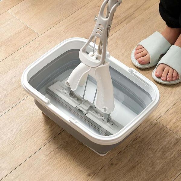 

buckets large folding mop bucket bathroom with handle portable water container foot bath outdoor fishing wash
