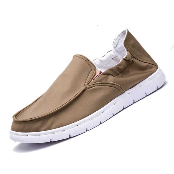 

new Summer Casual men's shoes 2021 Korean fashion casual single breathable old Beijing cloth one foot pedal lazy 0N40 YMXF, Black