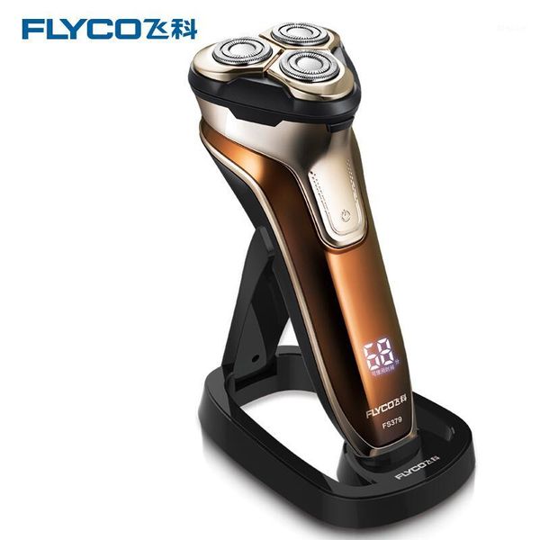 

precision clipper shaver electric charging 3d floating 3-blade men's intelligent lcd1