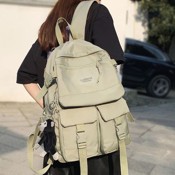 

travel student female backpack boy college women school bag men cool girl lapfashion lady book bags waterproof male