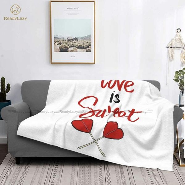

heart blanket sofa super soft cozy fleece bedspread blankets