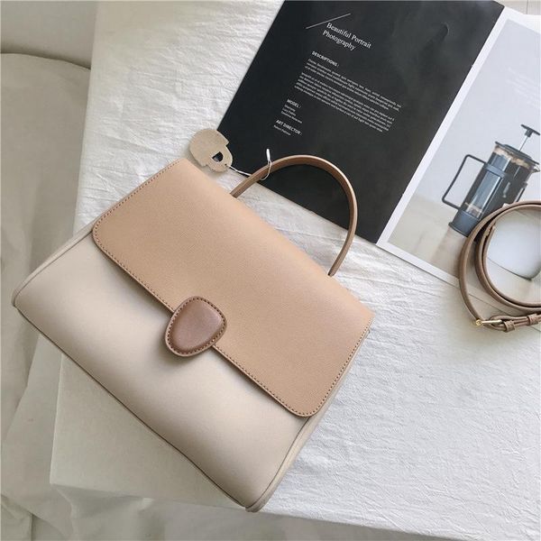 

evening bags 2021 design leather large capacity one-shoulder bag fashion messenger multifunctional tote handbag for women
