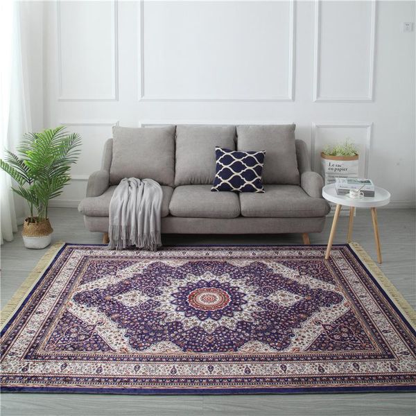

carpets european style gold diamond velvet tassels living room carpet custom home bedroom bedside sofa floor mats