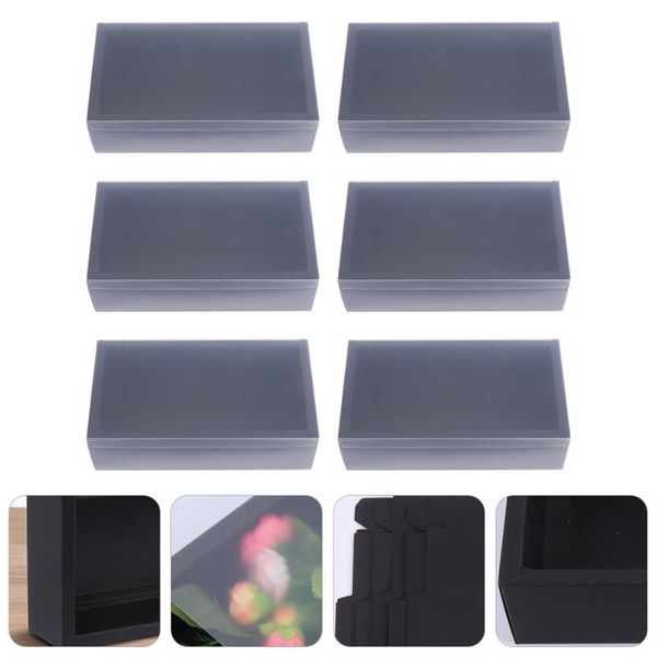 

6pcs gift packaging box creative tea storage drawer type wrapping wrap
