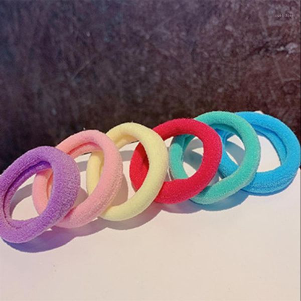 

arrival colorful children cute elastic hair band for girl headband rubber rope ponytail baby accessories1