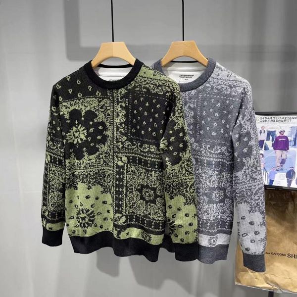 

men's sweaters zk2034 fashion 2021 runway luxury european design party style clothing, White;black