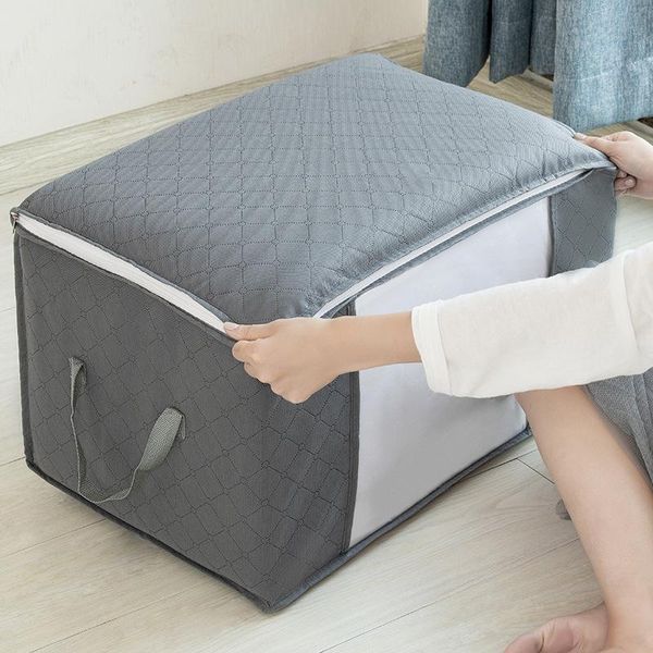 

storage bags non-woven fabric quilt bag clothes sorting household clothing