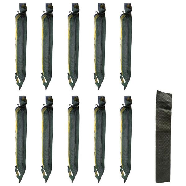 

storage bags 10pcs flood protection bag silo sandbags and with handle 25*100cm