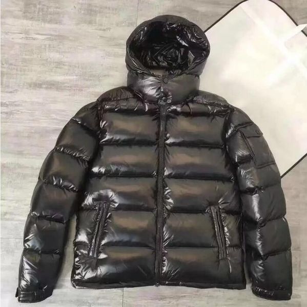 

men brand down jacket jackets classic style maya black short coats