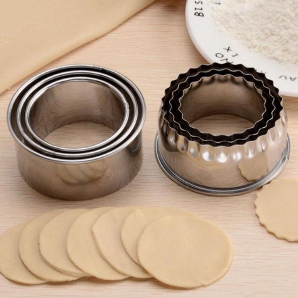

steel dumpling wrapper mold circular creative cookie kitchen tool cutter c8c6 baking & pastry tools