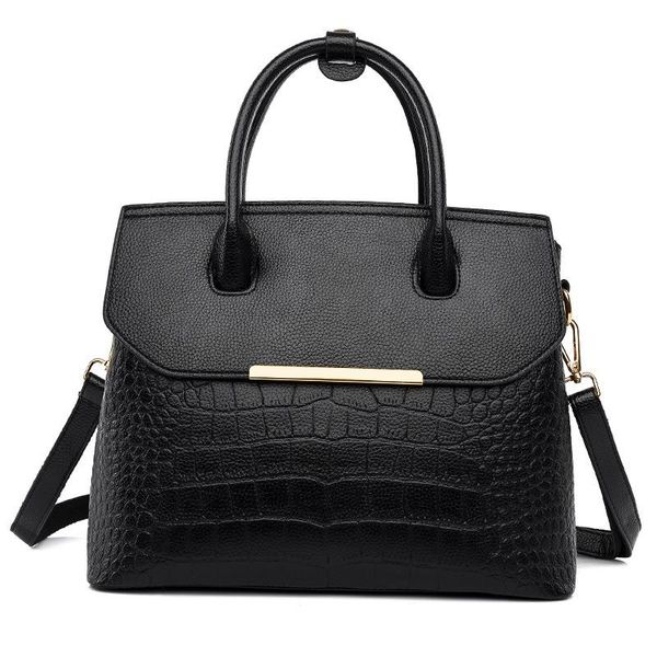 

evening bags luxury designer 2021 fashion high-quality crocodile pattern large-capacity handbag all-match crossbody shoulder bag sac luxe
