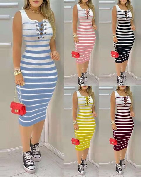 

striped lace up multicolor, White;black