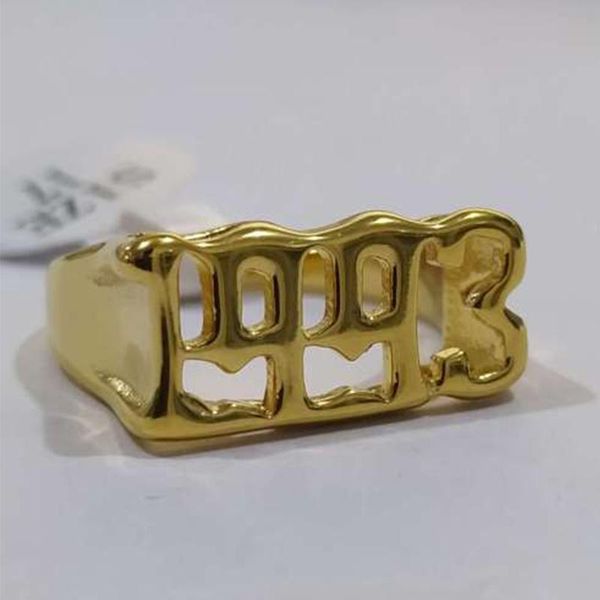 

cluster rings custom old english year number ring 1998 1999 1990 gold personalized men punk stainless steel jewelry for, Golden;silver