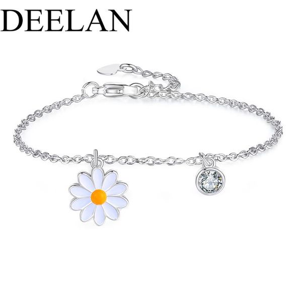 

charms boho initial women bracelet femme daisy snake chain cuff crystal bangle party gift jewelry accessories link,, Black