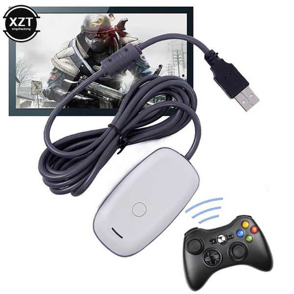 

game controllers & joysticks for xbox 360 controller usb wireless adapter pc gamepad receiver win7/8/10 microsoft xbox360 console accessarie
