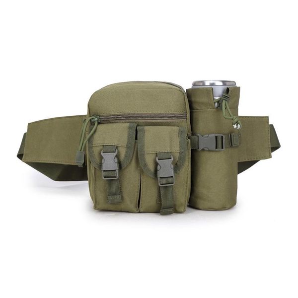

outdoor bags tactical multifunctional water bottle pocket military fan waterproof bag running luya sports with