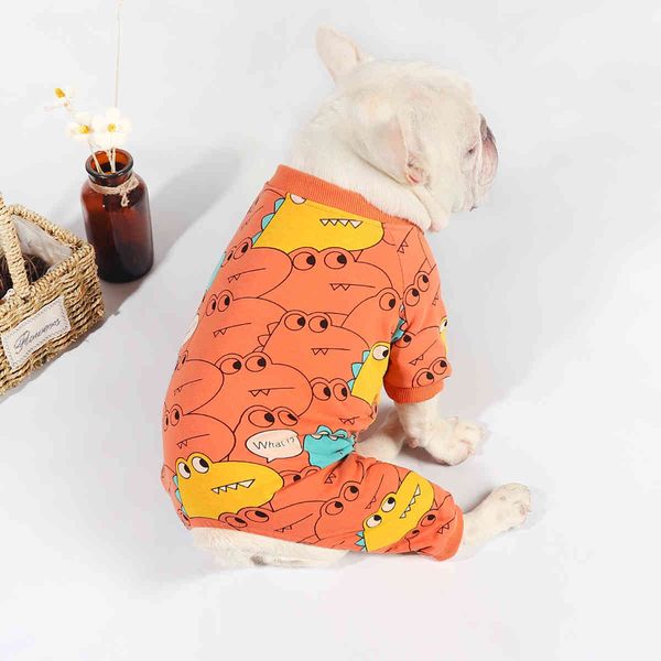 

autumn and winter pet clothing fadoubago teddy small dog four legged bodysuit terry