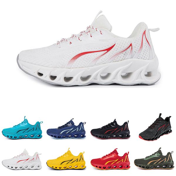 

running shoes non-brand men fashion trainers white black yellow red navy blue bred green mens sports sneakers #74