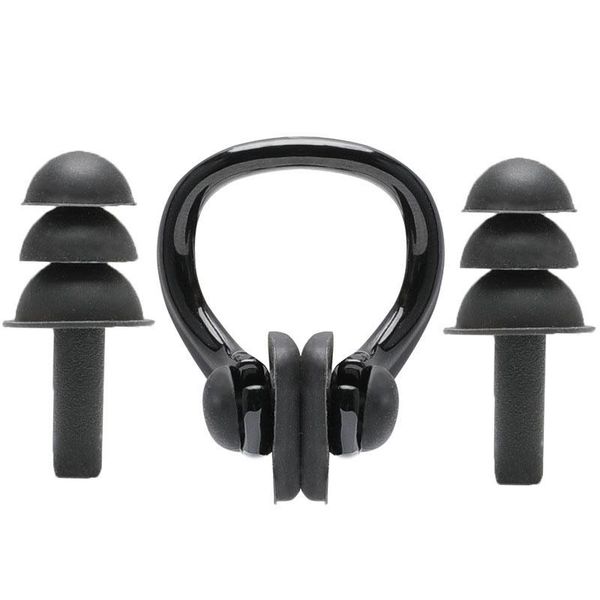 

nose clip swimming pool accessories soft silicone durable comfortable to wear professional equipment earplugs surfing diving