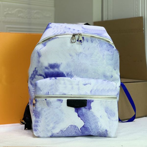 

lager capacity women backpack bag letter pattern lady shoulder bags fashion double zipper back pack ajustable shouder straps coated canvas c