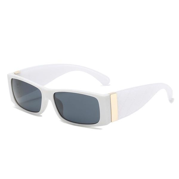 

sunglasses designer small frame square women for men fashion vintage travel rectangle sun glasses uv400, White;black