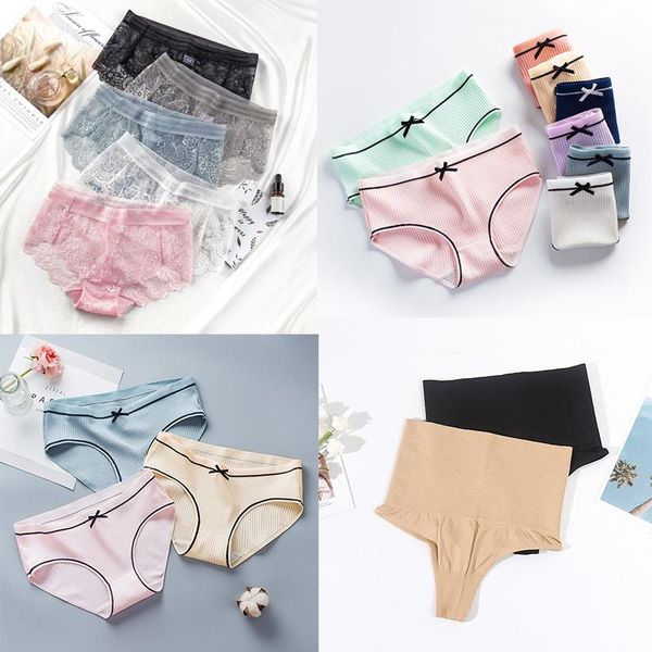 

women's panties briefs lace cotton thongs g-string embroidery floral underwear panty ladies female underpants, Black;pink