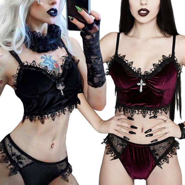 

women's tanks & camis y2k women summer sling lace trim tank spaghetti straps v neck open back camisole clothes support wholesales, White