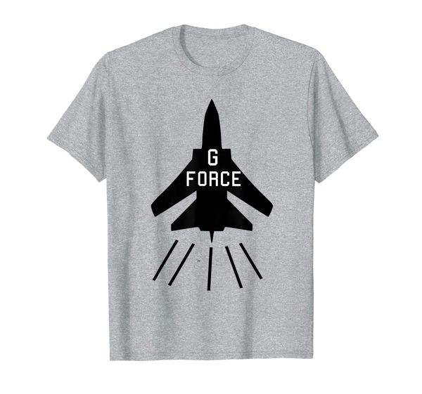 

military g force war fighter jet airplane t-shirt, White;black