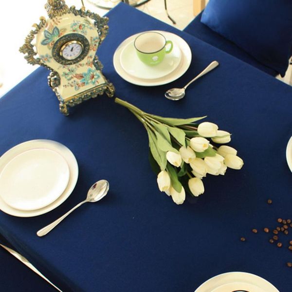 

table cloth the japanese navy canvas activity meeting square tablecloth simple modern european style coffee cover