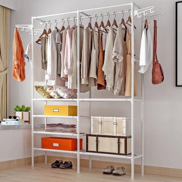 

clothing & wardrobe storage clothes hanger coat rack floor drying racks porte manteau simple