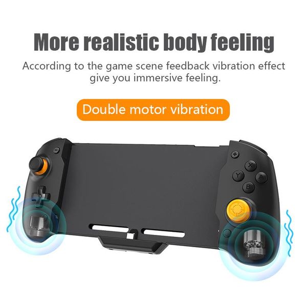 

game controllers & joysticks for switchÂ controllerÂ handheldÂ grip gamepadÂ double motor vibration built-in 6-axis gyro sweat-proof designÂ cons