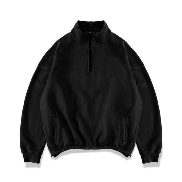 

men's hoodies & sweatshirts 100% cotton men q09626, Black