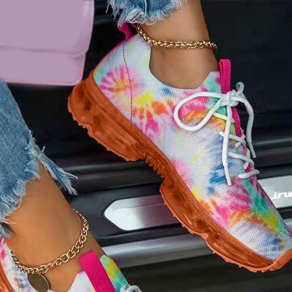 

dress shoes women vulcanized casual lace up female sneakers light comfort mix color woman breathable ladies plus size tfon, Black