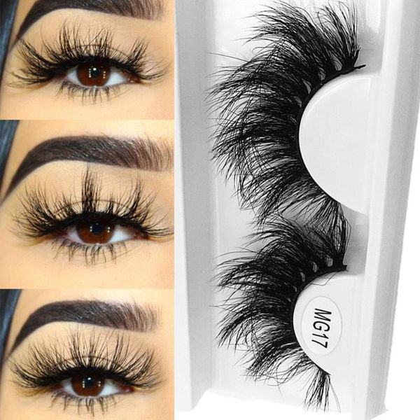 

false eyelashes makeup soft handmade fake multilayers 8d mink hair natural long cruelty free