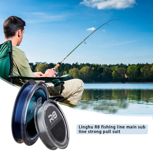 

braid lines wire smoother floating line 50m nylon fishing strong pulling monofilament tackle tools