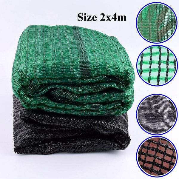 

shade 2x4m hi-quality anti-uv hdpe shading net balcony fence safety canopy sail succulent plant cover shelter awning