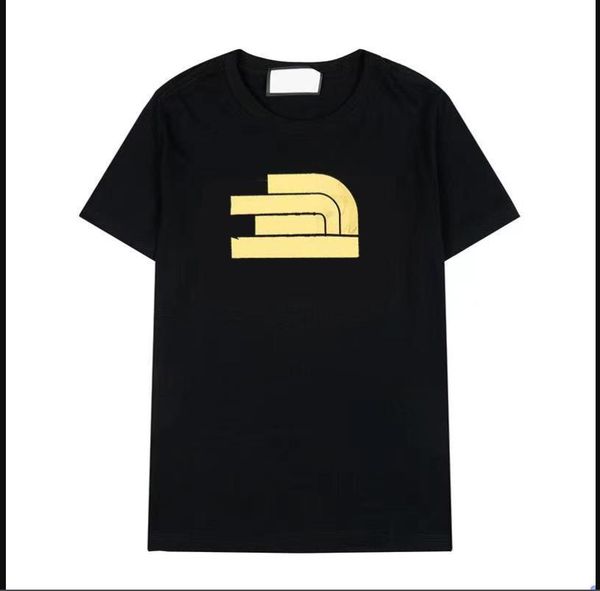 

t shirts for men cotton t-shirt round neck double thread spring summer 20ss letter high street loose trend short sleeve male clothing, White;black