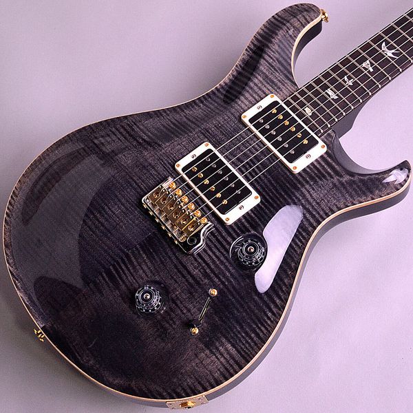 

custom24 10pr gray black 3.39kg electric guitar
