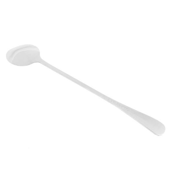 

spoons 4 pcs coffee super long round head & 8 8.5 inches serving slotted